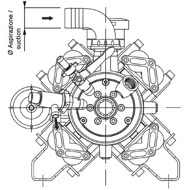 Tabella diametro aspirazione pompe / diameter table pump suction TAV 15.