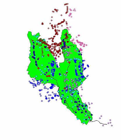 BACINO LAMBRO SETTENTRIONALE /1 Limiti assunti per il dimensionamento degli impianti dell area