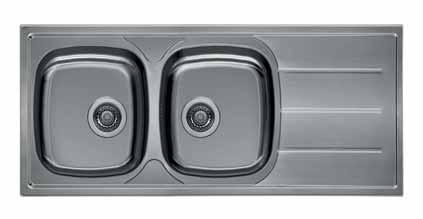 205,00 1160 167 167 500 Inox con gocciolatoio a sinistra SC 79W1S (X) HA 236,00 Cod. F076652- EAN 8007842766523 41 775 Inox con gocciolatoio a sinistra SN 116M2S (X) HA 205,00 Cod.