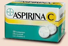 offerte ottobre aspirina c 20 compresse effervescenti 400+240 mg antidolorifici -18% momendol 12 compresse