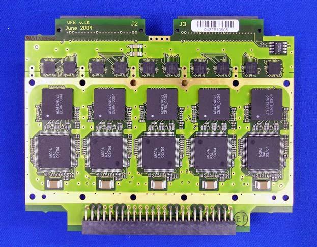 VFE (Very Front End) E la scheda in cui il segnale viene amplificato, formato e digitizzato.