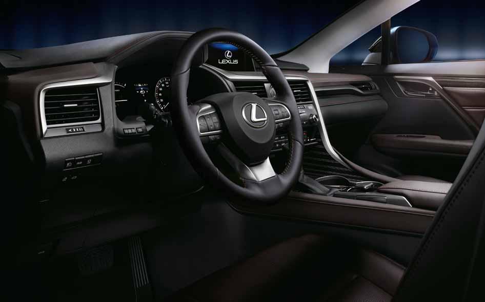 INTERNI RAFFINATI ESPERIENZA D AVANGUARDIA UNA SINTESI POTENTE TRA DESIGN ACCATTIVANTE, TECNOLOGIA INNOVATIVA E INTERNI PERFETTAMENTE RIFINITI DA ESPERTI ARTIGIANI TAKUMI LEXUS.