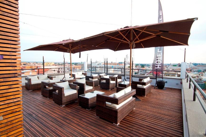 vista panoramica 10th floor rooftop dedicated to aperitifs