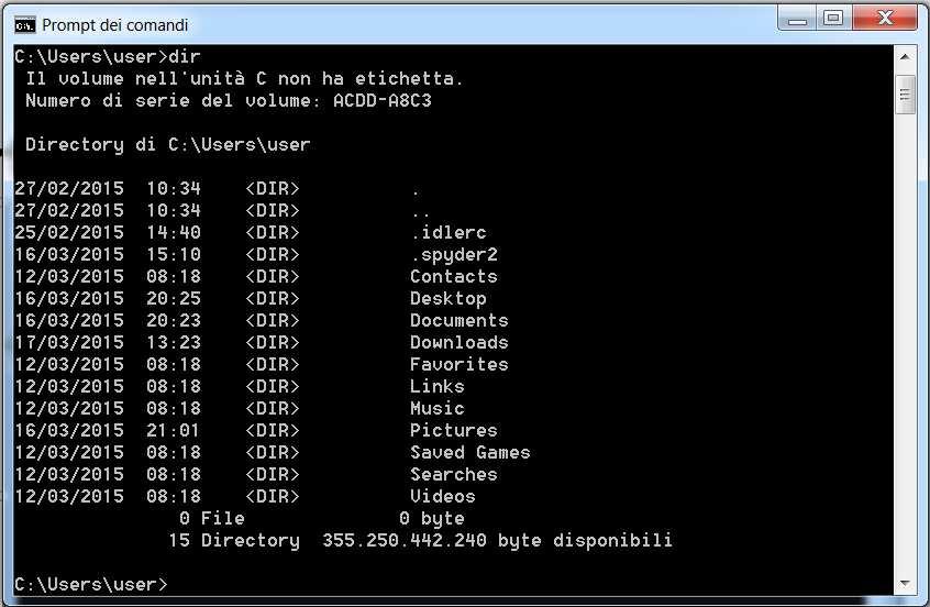 Operazioni su file e directory Interfacce utente-macchina: la shell Il SO