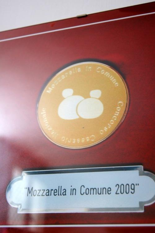 Caseificio Luise, premio Mozzarella in Comune 2009 Nel mercato finiscono tanti prodotti per così dire approssimativi se non veri e propri falsi, per