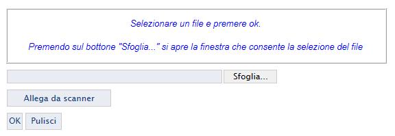 Compilazione della sezione relativa alla documentazione amministrativa L Ente appaltante può predisporre delle righe per il caricamento della documentazione amministrativa per agevolare l Operatore