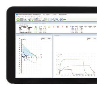 broncodilatazione Programma per il controllo di qualità della spirometria Software W20s