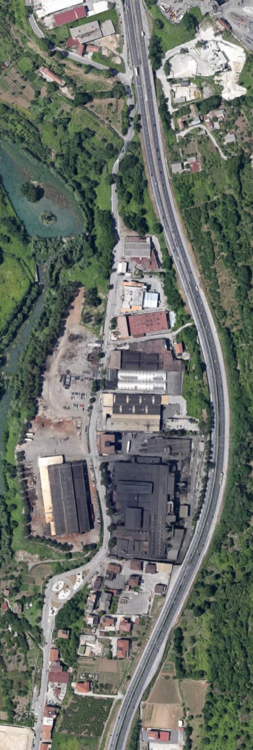 COMUNE DI PONTECAGNANO FAIANO FONDERIE PISANO & C. ECOAMBIENTE srlspa (PROVINCIA DI SALERNO) Opifico industriale delle Fonderie Pisano ubicato in località Fratte del Comune di Salerno (SA).