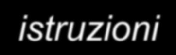 ( mosse ) elementari le azioni vengono eseguite su oggetti (dati) per produrre