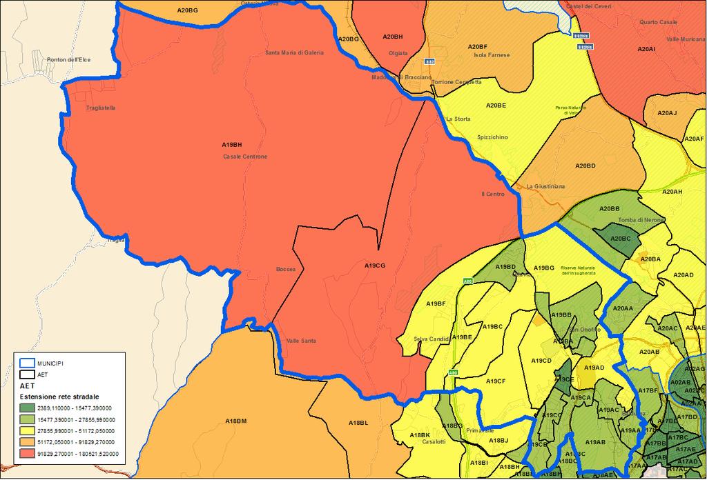 Anagrafica del Municipio XIV Distribuzione