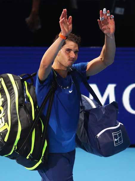 i numeri della settimana Atp Finals tabù per Rafa di Giorgio Spalluto - foto Getty Images 6 le edizioni delle Atp Finals in cui Rafael Nadal (nella foto) è stato costretto a ritirarsi.