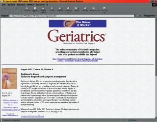 www.geri.com/journal/ La disponibilità di articoli in full-text rimane ancora oggi una priorità per medici pratici e specialisti.