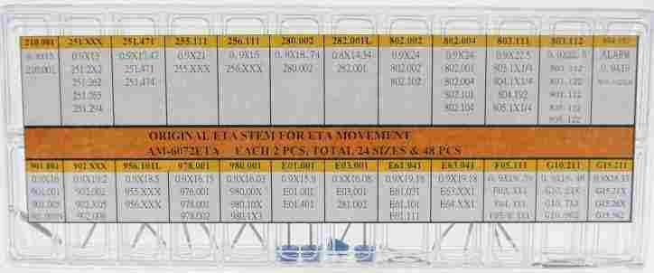 CF1169 AM-6064TMI EURO 35,00 ASSORTIMENTO TIGE PER ETA