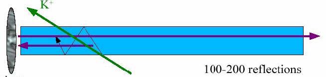 DIRC Detector of Internally Reflected