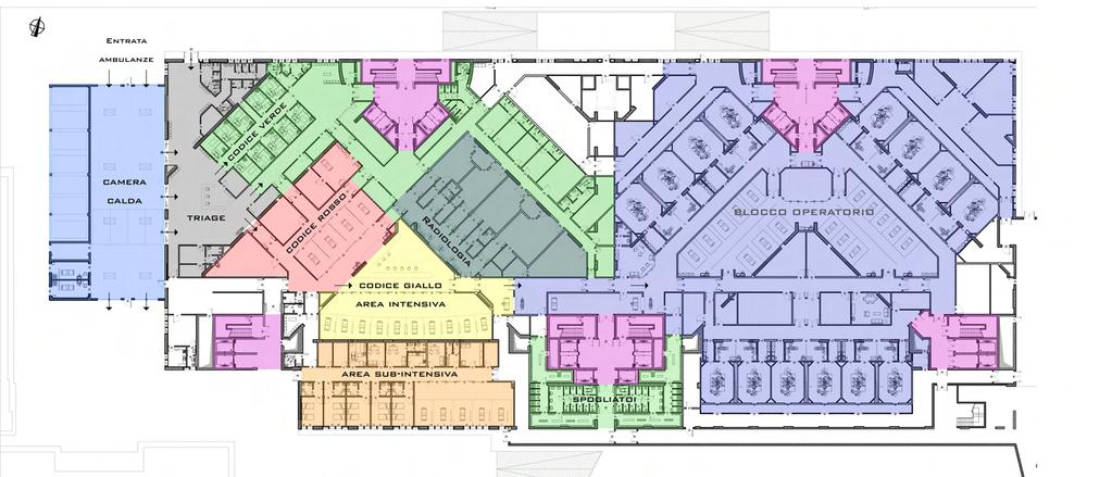 LAYOUT DI PROGETTO PIANTA DEL DIPARTIMENTO DI