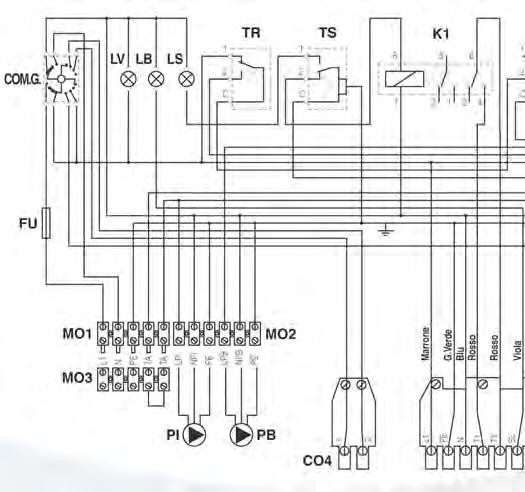 SCHEMI ELETTRICI Modello RCN COM.G.