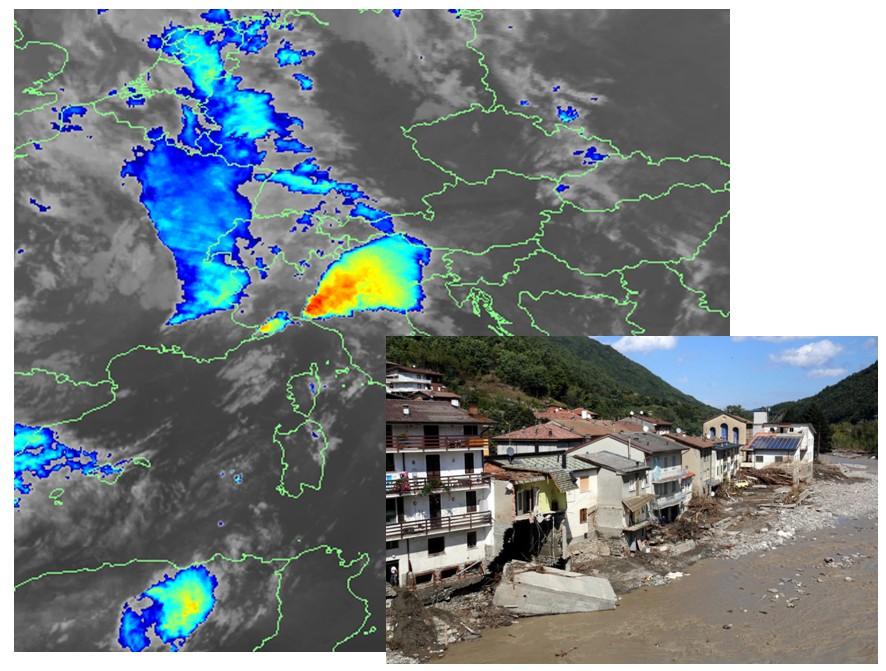 Val Trebbia/Nure Flood: 14/9/2015 Sistema convettivo