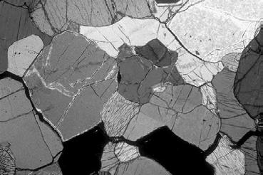 descrizione della struttura delle rocce ignee relazioni spaziali tra le fasi - rocce plutoniche tessiture equigranulari o leggermente disequigranulari granulare euedrale (molto rara) granulare