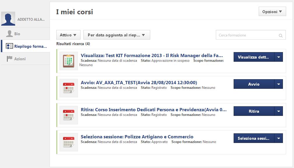 Attenzione: l iscrizione dei collaboratori è soggetta all approvazione dell Agente, che una volta verificata l effettiva partecipazione alla sessione di formazione