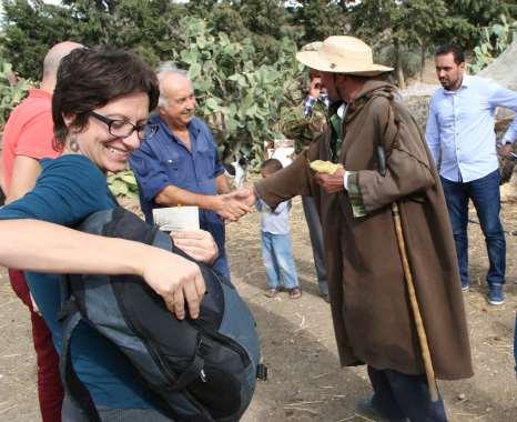 Lasciata Tebourba ci siamo diretti verso le colline di Lansarin dove abbiano