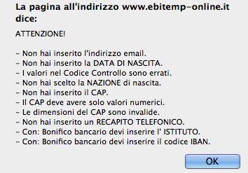 Registrazione on line per richiesta rimborsi Ebitemp ha creato la pagina di registrazione on line http://www.ebitemp-online.