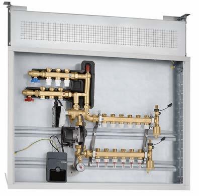 Gruppo di regolazione termica modulante con regolatore digitale serie 7 ACCREDITED CALEFFI 0/7 ISO 00 FM Funzione Il gruppo di regolazione termica modulante è stato realizzato per l utilizzo in