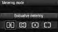 q Schimbarea modului de masurare a luminiin Modul de masurare determina expunerea. Diferitele moduri de masurare realizeaza diferit masurarea luminozitatii subiectului.