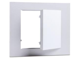 cad. 52,00 07831 Botola a soffitto con cerniere 50 x 50 30 x 30 cad. 57,30 07832 Botola a soffitto con cerniere 60X60 40 x 40 cad. 61,50 07833 Botola a soffitto con cerniere 70 x 70 50 x 50 cad.