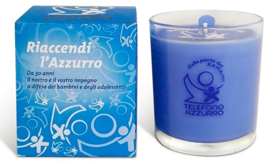 LE CANDELE AZZURRE Da 30 anni il nostro e vostro impegno a difesa dei bambini e degli adolescenti Con la Candela Azzurra dai più forza al numero 1.96.