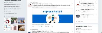 tramite la pagina web istituzionale e l