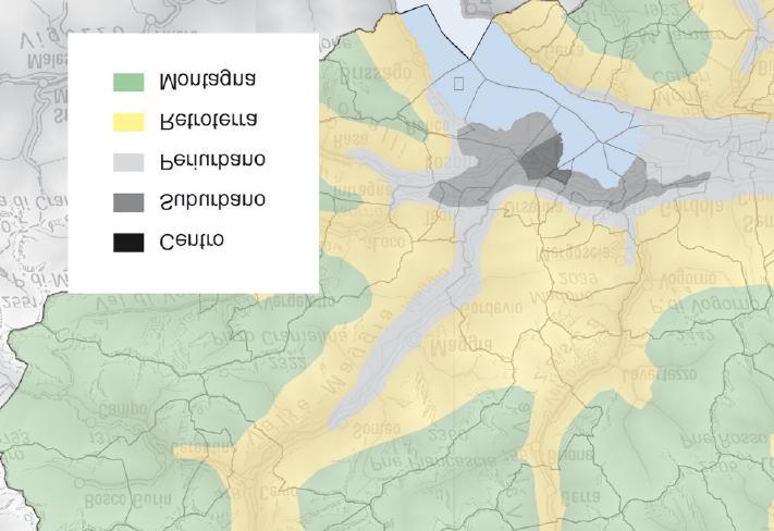 2.2 Struttura insediativa Secondo il Modello territoriale del Cantone Ticino (cfr.