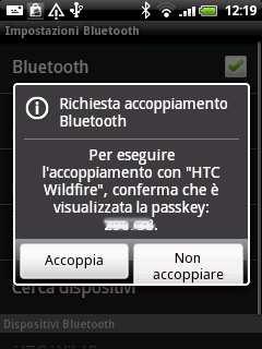 Bluetooth 127 Dalla schermata Home, premere MENU, quindi toccare Impostazioni > Wireless e reti > Impostazioni Bluetooth.