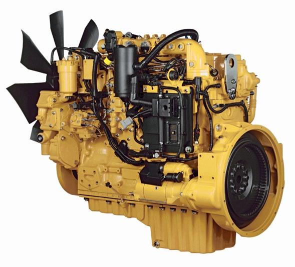 Motore Minori emissioni, prestazioni economiche e affidabili Motore Cat C7.1 ACERT Rispetto al motore della serie precedente, il Cat C7.1 ACERT eroga una maggiore potenza usando meno carburante.