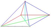 D Geometria solida Piramide - 1 Una piramide retta a base ha la superficie di base di 176 cm e l altezza pari a 8 cm.