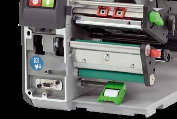Dati importanti come prestazioni di stampa, temperatura massima di funzionamento e livello di temperatura vengono memorizzati direttamente nella testina di stampa.