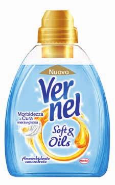 Ammorbidente Soft & Oils VERNEL blu, viola, oro 750