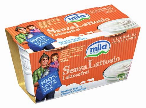 Yogurt MILA bianco 2x125 g (al kg 2,76) 0,69