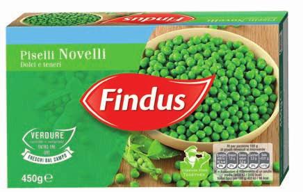 1,45 Piselli Novelli FINDUS 450 g (al kg 3,22)