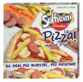 La Pizza Sofficini FINDUS wurstel e