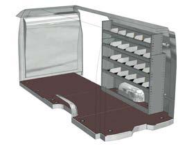 14,2 m 3 L2L H3 passo 3682 mm 34 L3 H3 Trazione posteriore RMP I RIO rt. RM 204 imensioni: 1250x2500 mm (LxP) Peso: 112,40 Kg Rampa di