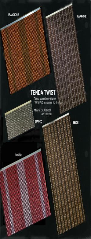 Tende a perline plastica TWIST 7/301.