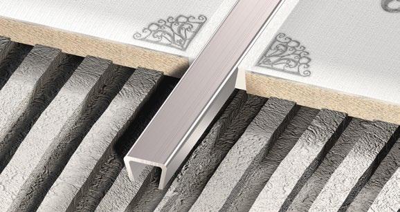 Listelli di decoro per rivestimenti in ceramica in molteplici finiture -LP Profilo Piatto 5x3 Alluminio ARTICOLO LEGA FINITURA Lung. mm Misure.