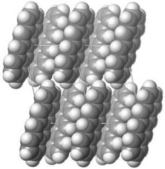 Film amorfo ORGANIZZAZIONE SPAZIALE Le molecole sono legate da forze di Van der Wals (deboli) Molecole organizzate nello spazio : cristallo molecolare forte sovrapposizione degli orbitali p z