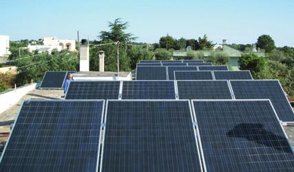 ATTUALITA Il fotovoltaico in Italia Grazie allo sviluppo del mercato tedesco, il settore del fotovoltaico in Europa ha registrato nel 2006 un nuovo record con una potenza installata, secondo le stime