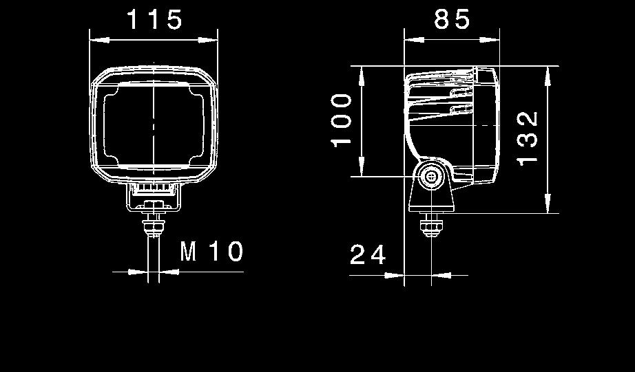 FARI DA LAVORO 7 Ultra Beam LED gen.