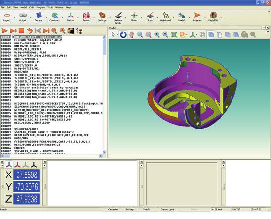 Programmazione flessibile i programmi possono essere sviluppati fuori linea, tramite dati CAD, oppure con la modalità "ad apprendimento", utilizzando un joystick.