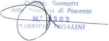 Via della Liberazione, 53 20068 PESCHIERA BORROMEO (MI) Chiusa la presente relazione in Piacenza, addì 02 agosto 2013 Il C.T.U. geom.