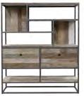 Tuareg New cabinet 2 doors 1 shelf TU610010 90 x 35 x 140 cm