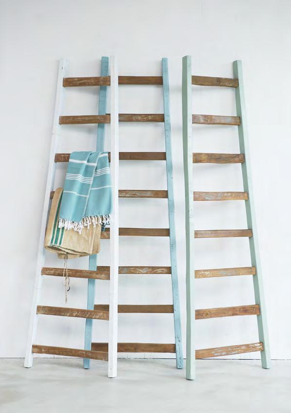 Home solutions ladder, white SO190130 35 / 55 x 4 x 175 cm ladder, blue SO190131 35 / 55 x 4 x 175 cm