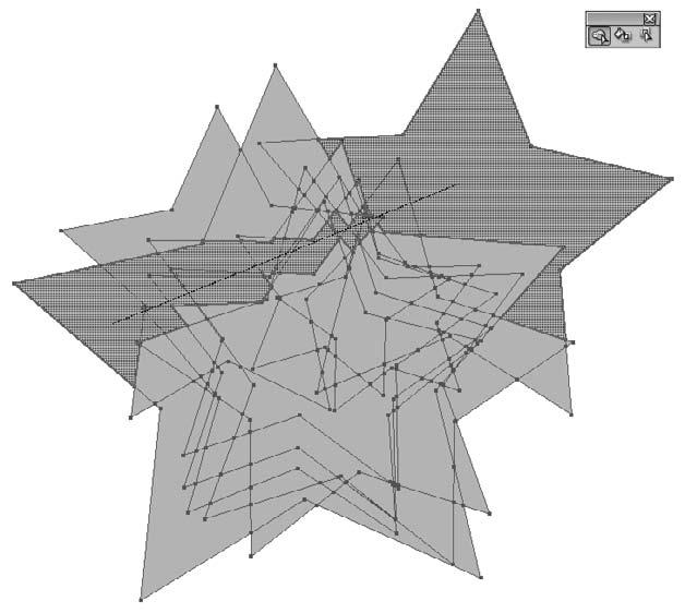 Novità di Illustrator CS5 Strumento Crea forme Crea forme permette di unire diversi vettori adiacenti in un unica forma al semplice passaggio del puntatore ed è utilissimo per risolvere problemi